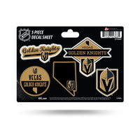 Wholesale Golden Knights 5-Pc Sticker Sheet