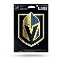 Wholesale Golden Knights Die Cut Metallic Sticker