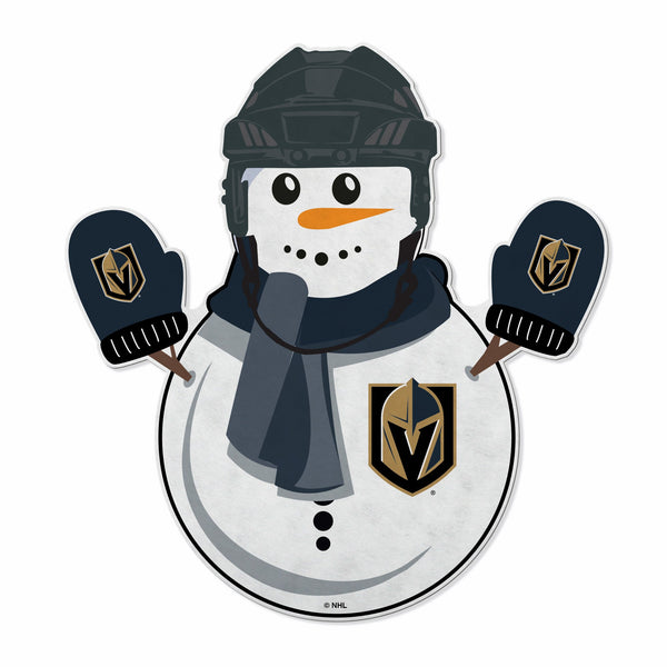 Wholesale Golden Knights Snowman Shape Cut Pennant