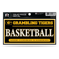 Wholesale Grambling State 3" X 6" True Pride Decal - Basketball