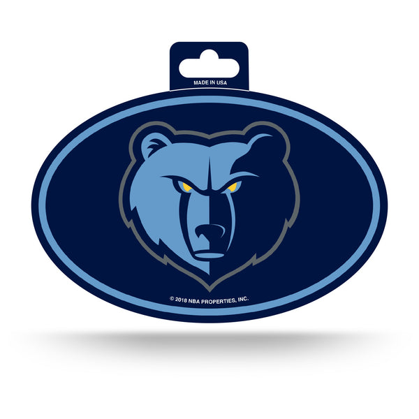 Wholesale Grizzlies Full Color Oval Sticker