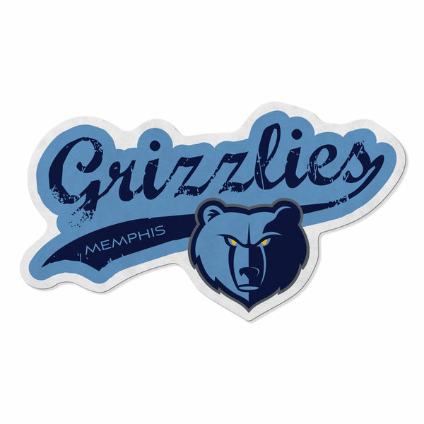 Wholesale Grizzlies Shape Cut Logo With Header Card - Distressed Design