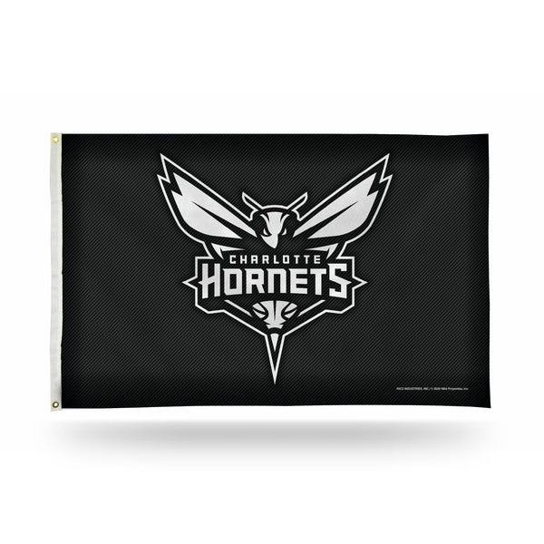 Wholesale Hornets - Carbon Fiber Design - Banner Flag (3X5)