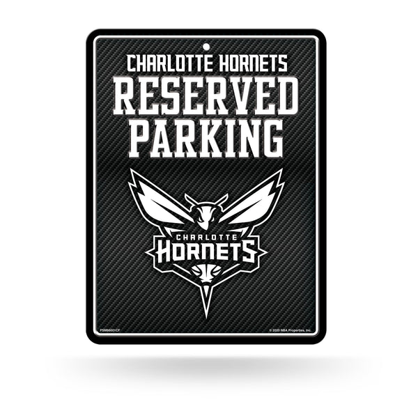 Wholesale Hornets - Carbon Fiber Design - Metal Parking Sign