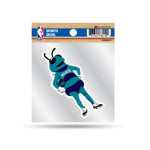 Wholesale Hornets Clear Backer Decal W/ Mascot Logo (4"X4")