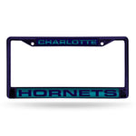 Wholesale Hornets Purple Laser Colored Chrome Frame