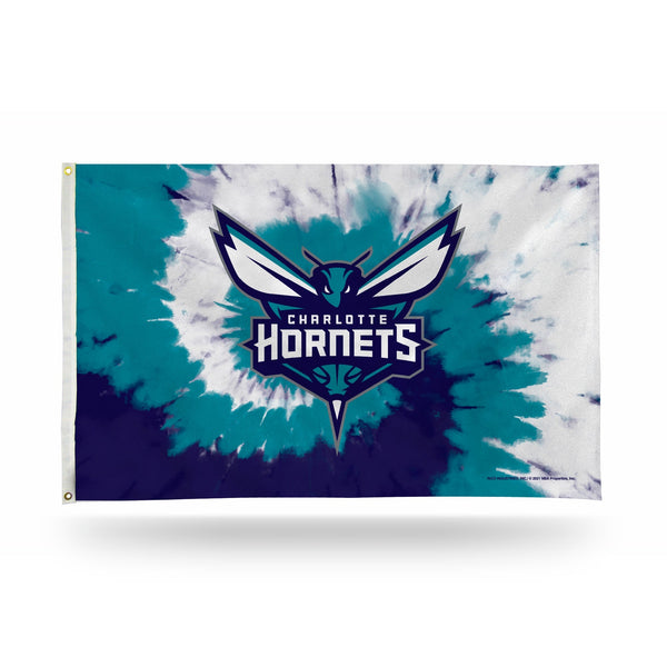 Wholesale Hornets - Tie Dye Design - Banner Flag (3X5)