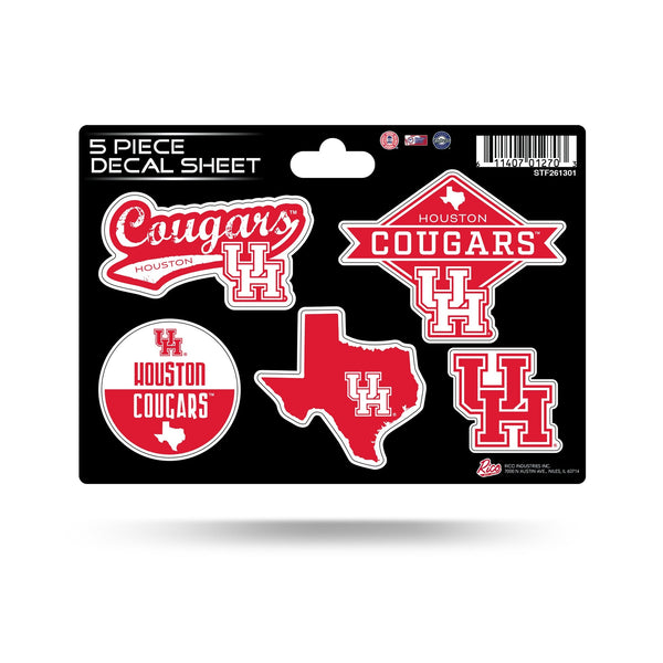 Wholesale Houston 5 Piece Decal Sheet