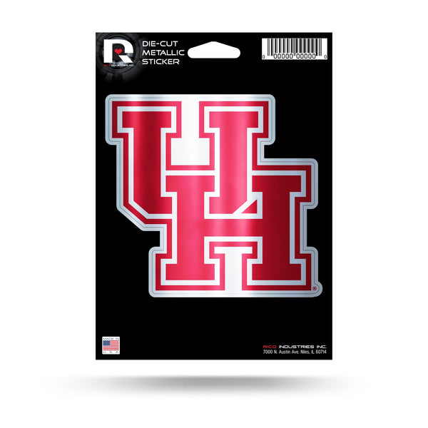 Wholesale Houston Die Cut Metallic Sticker