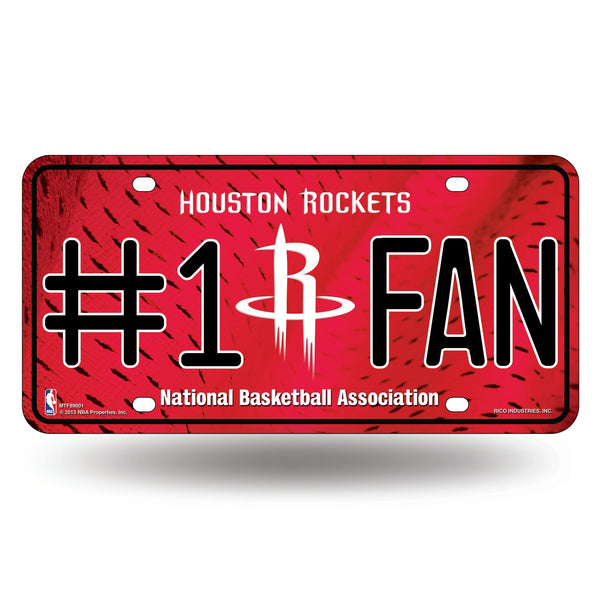 Wholesale Houston Rockets #1 Fan Metal Tag