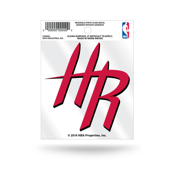 Wholesale Houston Rockets Small Static Cling-Secondary