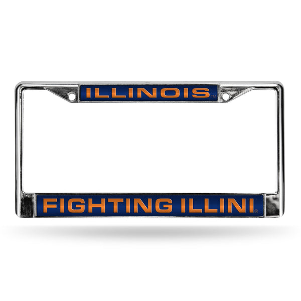 Wholesale Illinois Blue Laser Chrome Frame