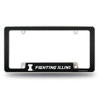 Wholesale Illinois University - Carbon Fiber Design - All Over Chrome Frame