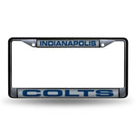 Wholesale Indianapolis Colts Black Laser Chrome 12 x 6 License Plate Frame