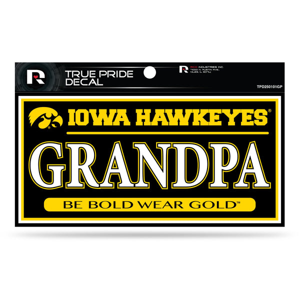 Wholesale Iowa 3" X 6" True Pride Decal - Grandpa