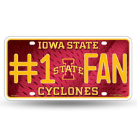 Wholesale Iowa State #1 Fan Metal Tag