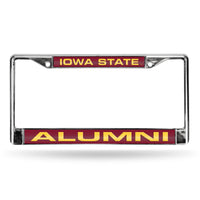 Wholesale Iowa State Alumni Laser Chrome Frame