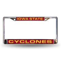 Wholesale Iowa State Red Laser Chrome Frame