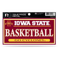 Wholesale Iowa State University 3" X 6" True Pride Decal - Basketball