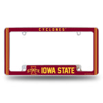 Wholesale Iowa State University Alternate Design All Over Chrome Frame - Bottom Oriented