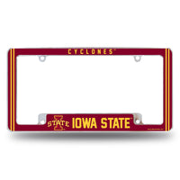 Wholesale Iowa State University Alternate Design All Over Chrome Frame - Bottom Oriented