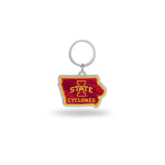 Wholesale Iowa State University - Iowa State Shaped Keychain