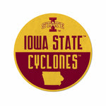Wholesale Iowa State University Shape Cut Logo With Header Card - Classic Design