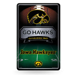 Wholesale Iowa University 11X17 Large Embossed Metal Wall Sign