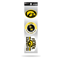 Wholesale Iowa University 3-Piece Retro Spirit Decals