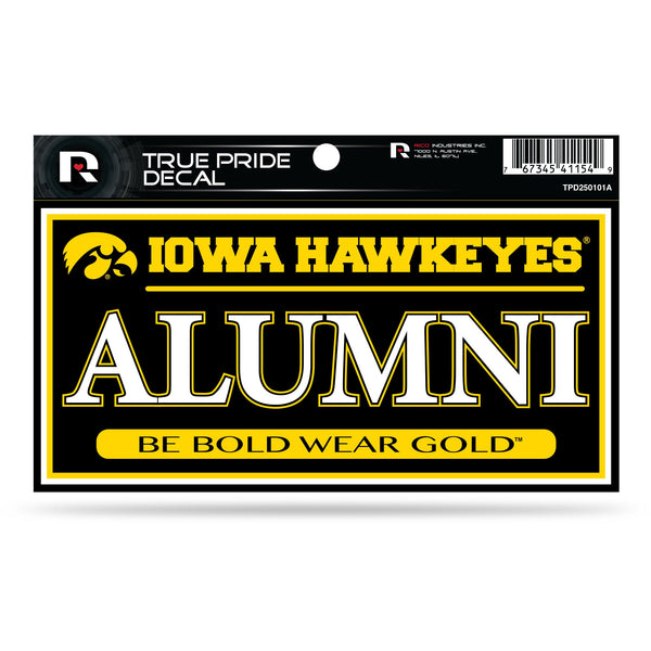 Wholesale Iowa University 3" X 6" True Pride Decal - Alumni