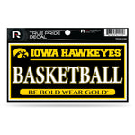 Wholesale Iowa University 3" X 6" True Pride Decal - Basketball