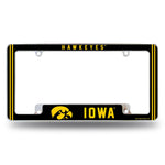 Wholesale Iowa University Alternate Design All Over Chrome Frame - Bottom Oriented