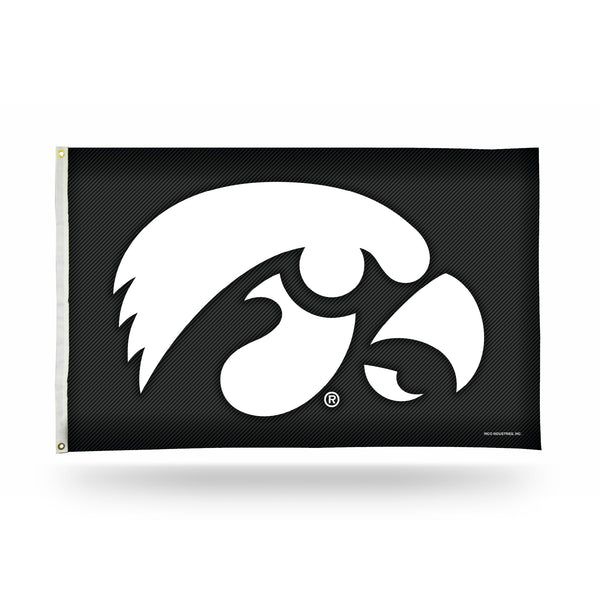 Wholesale Iowa University - Carbon Fiber Design - Banner Flag (3X5)