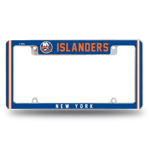 Wholesale Islanders Alternate Design All Over Chrome Frame - Top Oriented