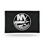 Wholesale Islanders - Carbon Fiber Design - Banner Flag (3X5)