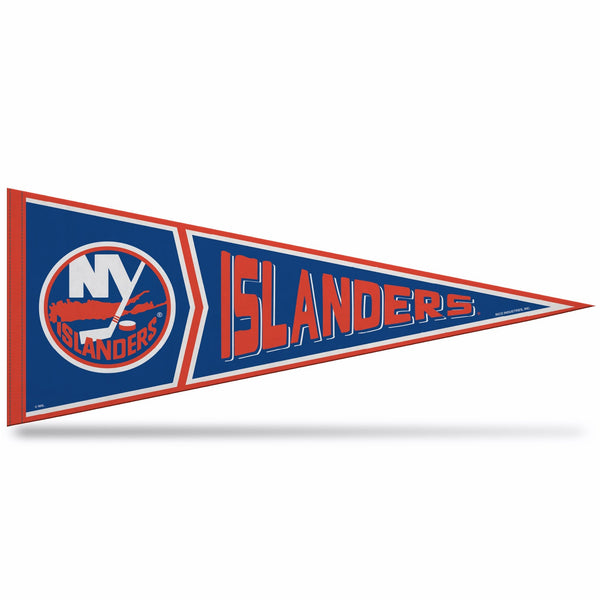 Wholesale Islanders Retro Design Soft Felt Carded Pennant (12" X 30")