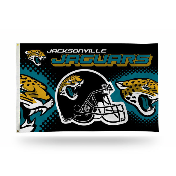 Wholesale Jacksonville Jaguars Helmet Banner Flag (3X5)