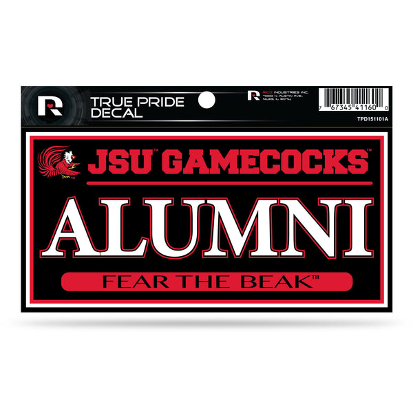 Wholesale Jacksonville State 3" X 6" True Pride Decal - Alumni