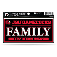 Wholesale Jacksonville State 3" X 6" True Pride Decal - Family