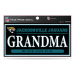 Wholesale Jaguars 3" X 6" True Pride Decal - Grandma