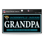 Wholesale Jaguars 3" X 6" True Pride Decal - Grandpa