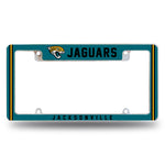 Wholesale Jaguars Alternate Design All Over Chrome Frame - Top Oriented