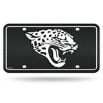 Wholesale Jaguars - Carbon Fiber Design - Metal Auto Tag