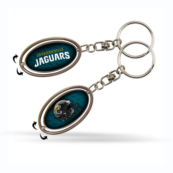 Wholesale Jaguars Spinner Keychain