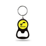 Wholesale Jazz Colored Bottle Opener Keychain - Black