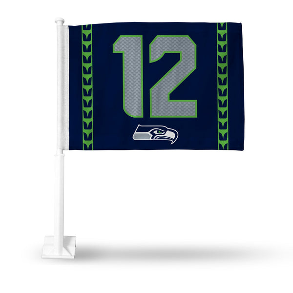 Wholesale Jersey 12 Car Flag-Seattle Seahawks