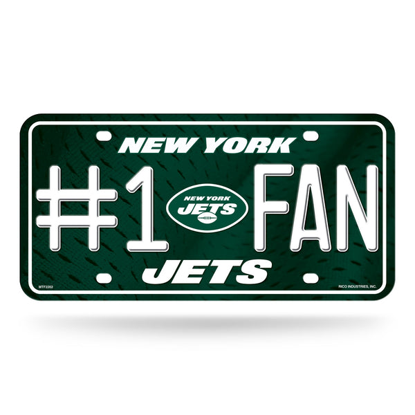 Wholesale Jets #1 Fan Primary Logo Metal Tag