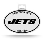 Wholesale Jets Black And White Oval Sticker