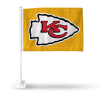 Wholesale Kansas City Chiefs Arrowhead Gold Car Flag