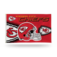 Wholesale Kansas City Chiefs Helmet Banner Flag (3X5)